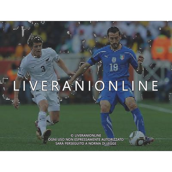 Fifa World Cup Sud Africa 2010 Match #28 Nelspruit (Mbombela Stadium) - 20.06.2010 Italia-Nuova Zelanda Nella Foto:GIANLUCA ZAMBROTTA /Ph.Vitez-Ag. Aldo Liverani