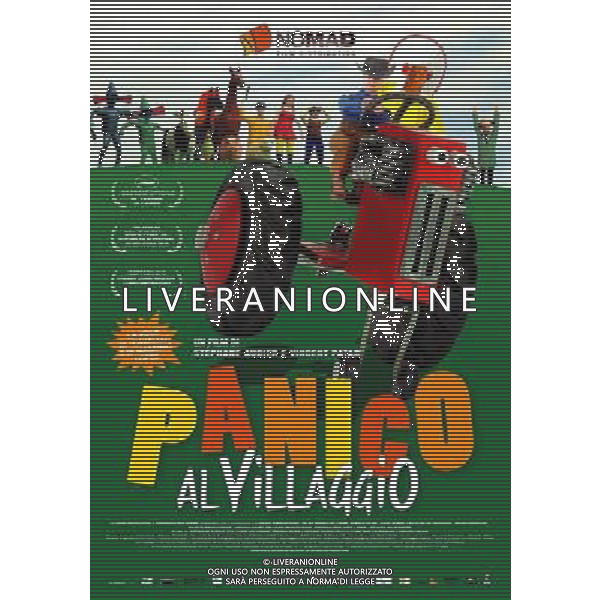 FILM Panico al villaggio 2010 NELLA FOTO Locandina AG ALDO LIVERANI