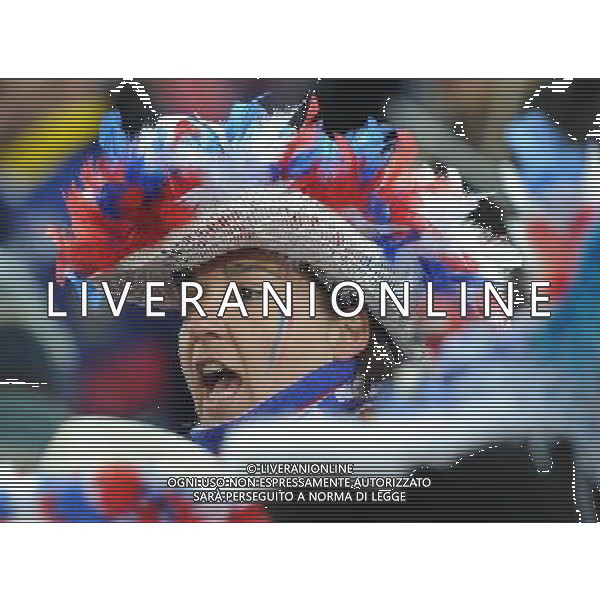 (100618) -- POLOKWANE, June 18, 2010 -- A Mexico\'s fan reacts during a 2010 World Cup Group A match between Mexico and France at the Peter Mokaba stadium in Polokwan, South Africa, on June 17, 2010. Mexico won 2-0. Li Ga) (kh) ©Photoshot/Agenzia Aldo Liverani Sas - ITALY ONLY: FRANCIA - MESSICO FIFA WORLD CUP CAMPIONATI MONDIALI SUD AFRICA 2010