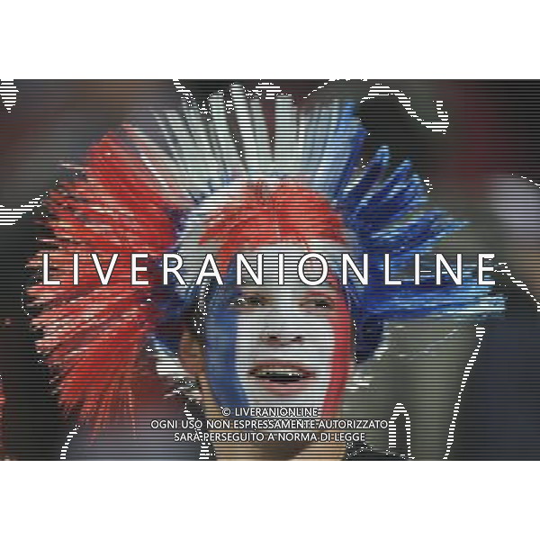 (100618) -- POLOKWANE, June 18, 2010 -- A Mexico\'s fan reacts during a 2010 World Cup Group A match between Mexico and France at the Peter Mokaba stadium in Polokwan, South Africa, on June 17, 2010. Mexico won 2-0. Li Ga) (kh) ©Photoshot/Agenzia Aldo Liverani Sas - ITALY ONLY: FRANCIA - MESSICO FIFA WORLD CUP CAMPIONATI MONDIALI SUD AFRICA 2010