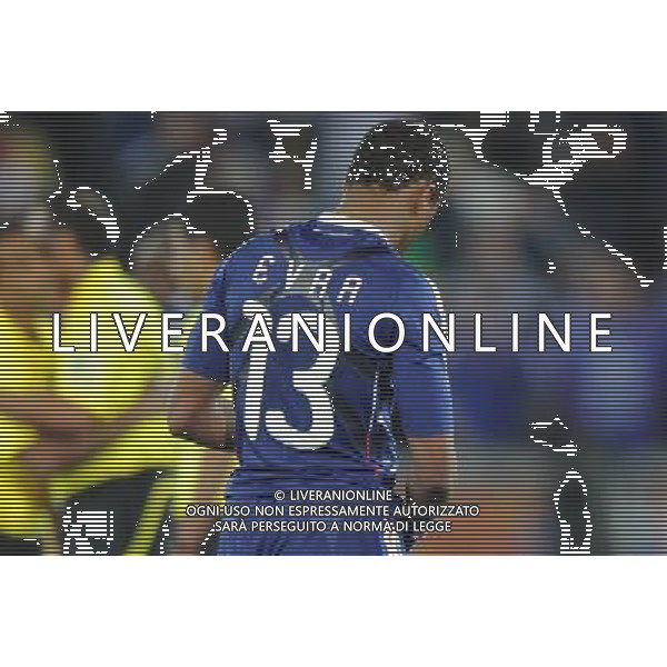 (100618) -- POLOKWANE, June 18, 2010 -delusione- France\'s Patrice Evra leaves the field after a 2010 World Cup Group A match against Mexico at the Peter Mokaba stadium in Polokwan, South Africa, on June 17, 2010. France lost 0-2. Li Ga) (kh) ©Photoshot/Agenzia Aldo Liverani Sas - ITALY ONLY: FRANCIA - MESSICO FIFA WORLD CUP CAMPIONATI MONDIALI SUD AFRICA 2010