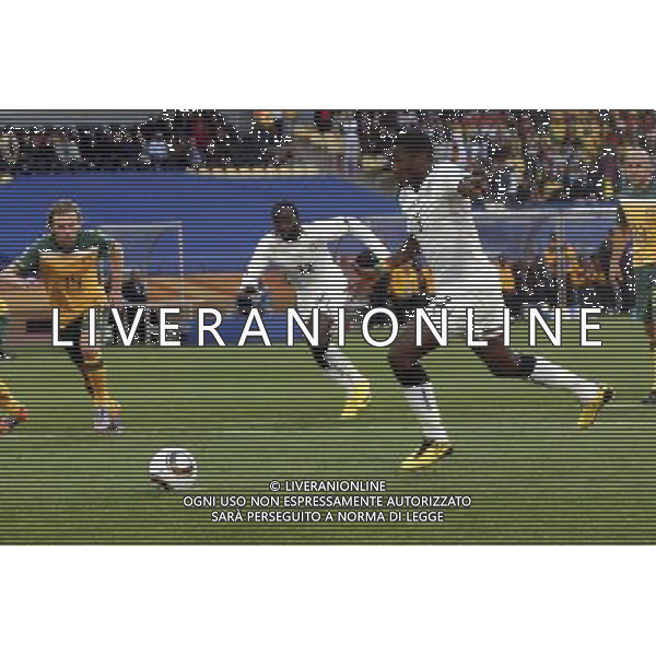 FIFA WORLD CUP SUD AFRICA 2010 MATCH 24 GROUPE D 19 JUNE RUSTENBURG ROYAL BAFOKENG STADIUM GHANA vs AUSTRALIA nella foto: Asamoah Gyan FOT. ADAM ADAMUS/NEWSPIX.PL - Ag. Aldo Liverani sas ITALY ONLY GHANA - AUSTRALIA FIFA WORLD CUP CAMPIONATI MONDIALI SUD AFRICA 2010 