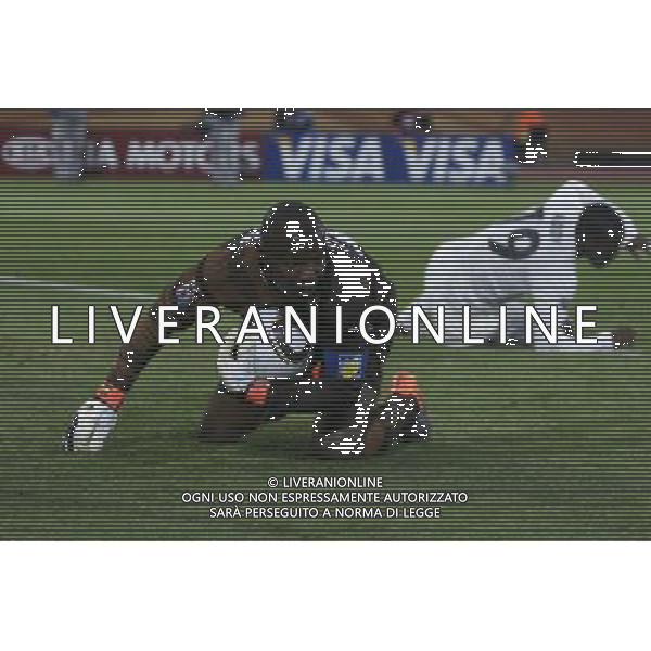 FIFA WORLD CUP SUD AFRICA 2010 MATCH 24 GROUPE D 19 JUNE RUSTENBURG ROYAL BAFOKENG STADIUM GHANA vs AUSTRALIA nella foto: RICHARD KINGSON FOT. ADAM ADAMUS/NEWSPIX.PL - Ag. Aldo Liverani sas ITALY ONLY GHANA - AUSTRALIA FIFA WORLD CUP CAMPIONATI MONDIALI SUD AFRICA 2010 *** Local Caption *** 