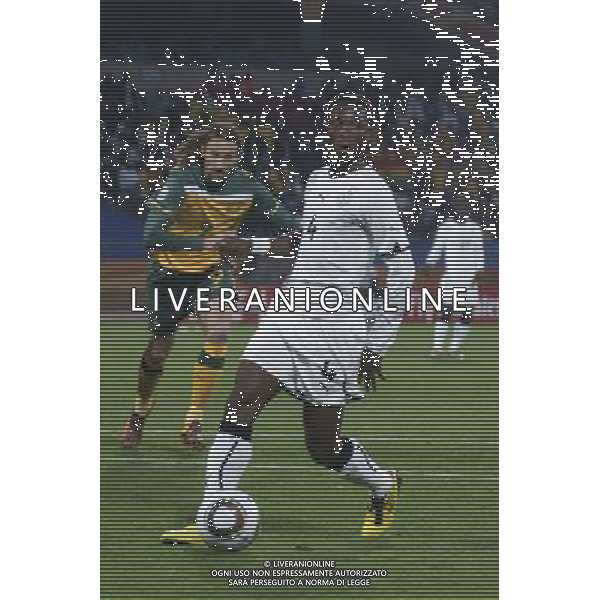 FIFA WORLD CUP SUD AFRICA 2010 MATCH 24 GROUPE D 19 JUNE RUSTENBURG ROYAL BAFOKENG STADIUM GHANA vs AUSTRALIA nella foto: John Paintsil FOT. ADAM ADAMUS/NEWSPIX.PL - Ag. Aldo Liverani sas ITALY ONLY GHANA - AUSTRALIA FIFA WORLD CUP CAMPIONATI MONDIALI SUD AFRICA 2010 