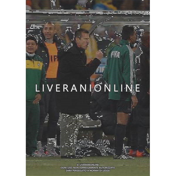 CALCIO SPORT 20.06.2010 MONDIALI DI CALCIO 2010 WM 2010 Sudafrika 2010 FIFA WORLD CUP SOUTH AFRICA, BRASILE COSTA D\'AVORIO Match 29, BRA-CIV, Brazil-Cote dlvoire, Brasilien-ElfenbeinkŸste, 3:1 nella foto DUNGA ©FIRO/ALDO LIVERANI ONLY ITALY