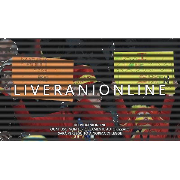 SPAGNA - HONDURAS FIFA WORLD CUP CAMPIONATI MONDIALI SUD AFRICA 21/06/2010 NELLA FOTO TIFOSI ©VITEZ/AGENZIA ALDO LIVERANI SAS