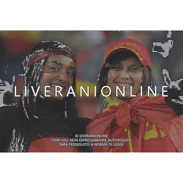 SPAGNA - HONDURAS FIFA WORLD CUP CAMPIONATI MONDIALI SUD AFRICA 21/06/2010 NELLA FOTO TIFOSI ©VITEZ/AGENZIA ALDO LIVERANI SAS