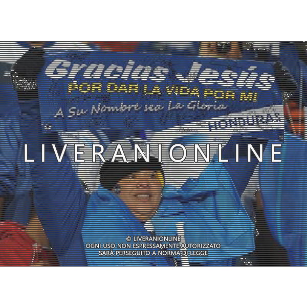 SPAGNA - HONDURAS FIFA WORLD CUP CAMPIONATI MONDIALI SUD AFRICA 21/06/2010 NELLA FOTO TIFOSI ©VITEZ/AGENZIA ALDO LIVERANI SAS