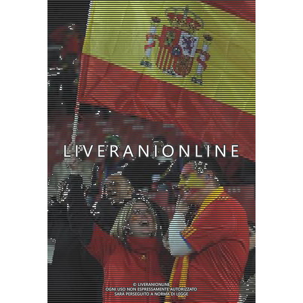 SPAGNA - HONDURAS FIFA WORLD CUP CAMPIONATI MONDIALI SUD AFRICA 21/06/2010 NELLA FOTO TIFOSI ©VITEZ/AGENZIA ALDO LIVERANI SAS