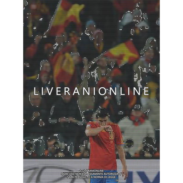 Fifa World Cup Sud Africa 2010 Match #32 Johannesburg (Ellis Park Stadium) - 21.06.2010 Spagna-Honduras Nella Foto: esultanza dopo il gol di david villa /Ph.Vitez-Ag. Aldo Liverani