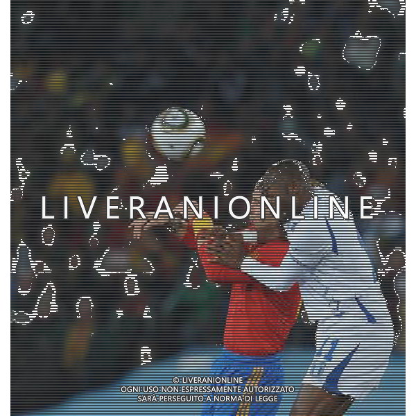 Fifa World Cup Sud Africa 2010 Match #32 Johannesburg (Ellis Park Stadium) - 21.06.2010 Spagna-Honduras Nella Foto:suazo-ramos /Ph.Vitez-Ag. Aldo Liverani