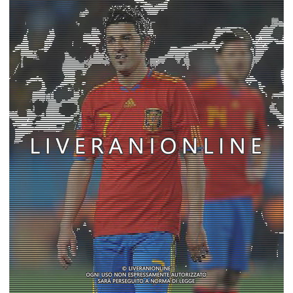 Fifa World Cup Sud Africa 2010 Match #32 Johannesburg (Ellis Park Stadium) - 21.06.2010 Spagna-Honduras Nella Foto:villa /Ph.Vitez-Ag. Aldo Liverani