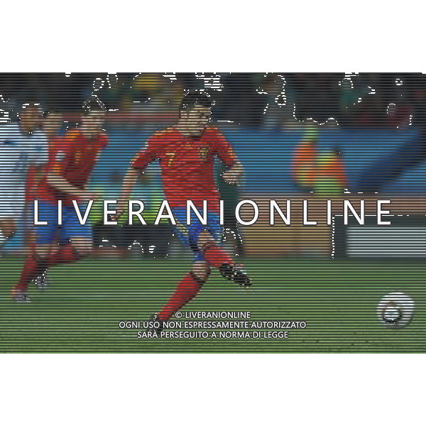 Fifa World Cup Sud Africa 2010 Match #32 Johannesburg (Ellis Park Stadium) - 21.06.2010 Spagna-Honduras Nella Foto:rigore sbagliato da villa /Ph.Vitez-Ag. Aldo Liverani