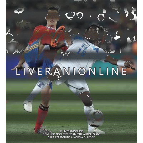 Fifa World Cup Sud Africa 2010 Match #32 Johannesburg (Ellis Park Stadium) - 21.06.2010 Spagna-Honduras Nella Foto:busquets-martinez /Ph.Vitez-Ag. Aldo Liverani