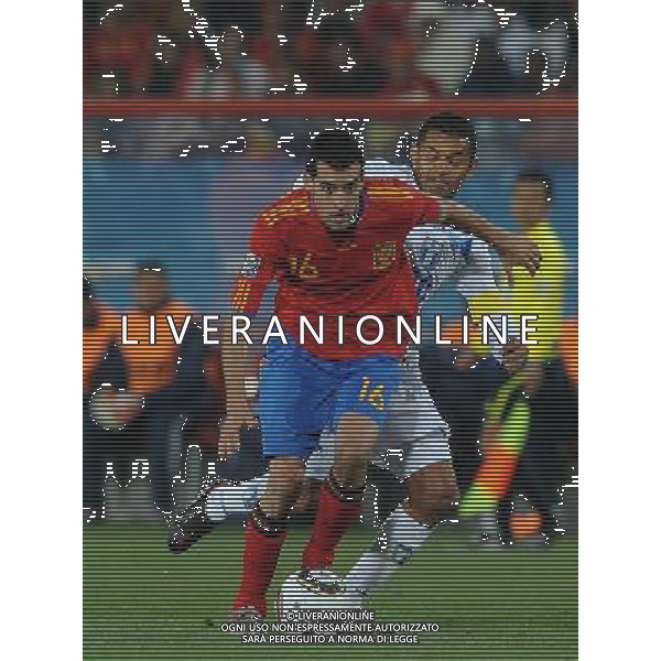 Fifa World Cup Sud Africa 2010 Match #32 Johannesburg (Ellis Park Stadium) - 21.06.2010 Spagna-Honduras Nella Foto:busquets-guevara /Ph.Vitez-Ag. Aldo Liverani