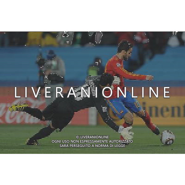 Fifa World Cup Sud Africa 2010 Match #32 Johannesburg (Ellis Park Stadium) - 21.06.2010 Spagna-Honduras Nella Foto:occasione fabregas /Ph.Vitez-Ag. Aldo Liverani