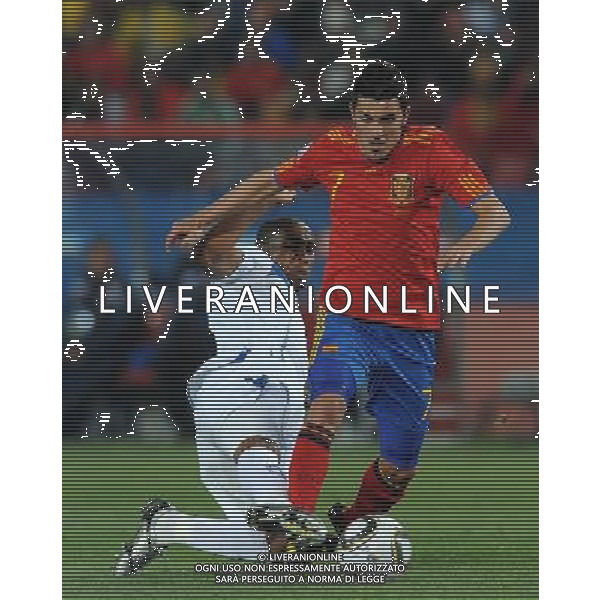 Fifa World Cup Sud Africa 2010 Match #32 Johannesburg (Ellis Park Stadium) - 21.06.2010 Spagna-Honduras Nella Foto:villa david /Ph.Vitez-Ag. Aldo Liverani