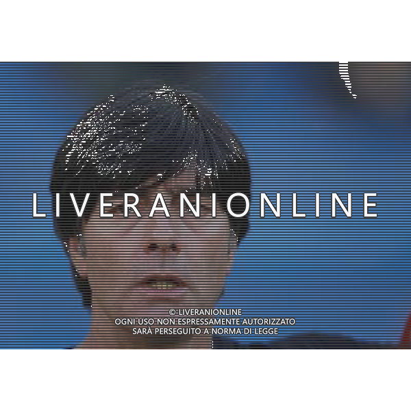 (100618) -- PORT ELIZABETH, June 18, 2010 -- Joachim Low, coach of German team is seen prior to the 2010 World Cup Group D soccer match between Germany and Serbia at the Nelson Mandela Bay stadium in Port Elizabeth, South Africa, on June 18, 2010. Liao Yujie) (zc) ©Photoshot/Agenzia Aldo Liverani Sas - ITALY ONLY: GERMANIA - SERBIA FIFA WORLD CUP CAMPIONATI MONDIALI SUD AFRICA 2010