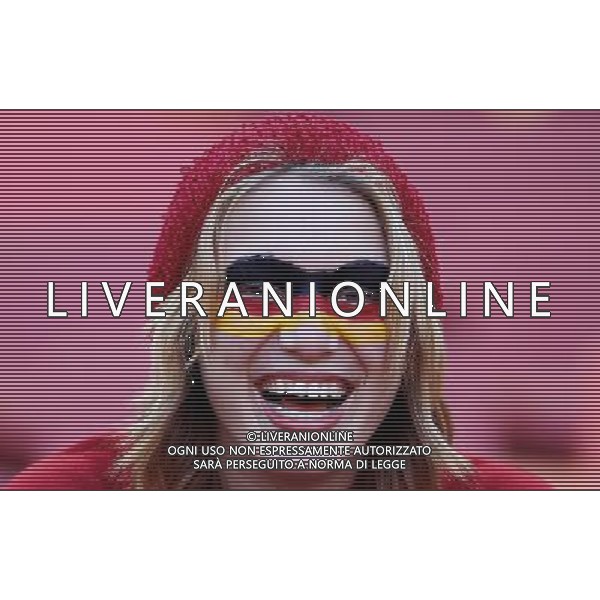 (100618) -- PORT ELIZABETH, June 18, 2010 -- A German supporter smiles prior to the 2010 World Cup Group D soccer match between Germany and Serbia at the Nelson Mandela Bay stadium in Port Elizabeth, South Africa, on June 18, 2010. Liao Yujie) (zc) ©Photoshot/Agenzia Aldo Liverani Sas - ITALY ONLY: GERMANIA - SERBIA FIFA WORLD CUP CAMPIONATI MONDIALI SUD AFRICA 2010