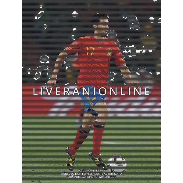 Fifa World Cup Sud Africa 2010 Match #32 Johannesburg (Ellis Park Stadium) - 21.06.2010 Spagna-Honduras Nella Foto:Alvaro ARBELOA /Ph.Vitez-Ag. Aldo Liverani