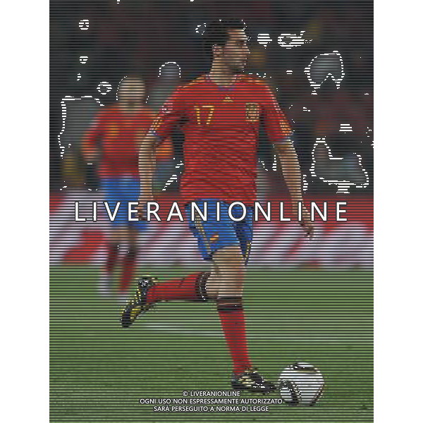 Fifa World Cup Sud Africa 2010 Match #32 Johannesburg (Ellis Park Stadium) - 21.06.2010 Spagna-Honduras Nella Foto:Alvaro ARBELOA /Ph.Vitez-Ag. Aldo Liverani