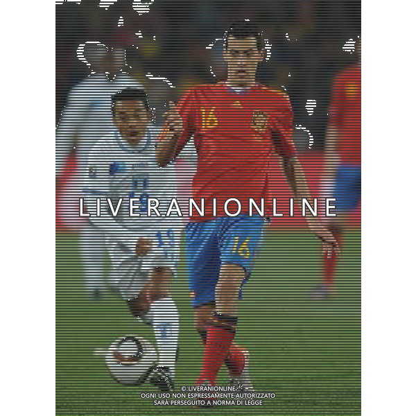 Fifa World Cup Sud Africa 2010 Match #32 Johannesburg (Ellis Park Stadium) - 21.06.2010 Spagna-Honduras Nella Foto:Sergio BUSQUETS /Ph.Vitez-Ag. Aldo Liverani