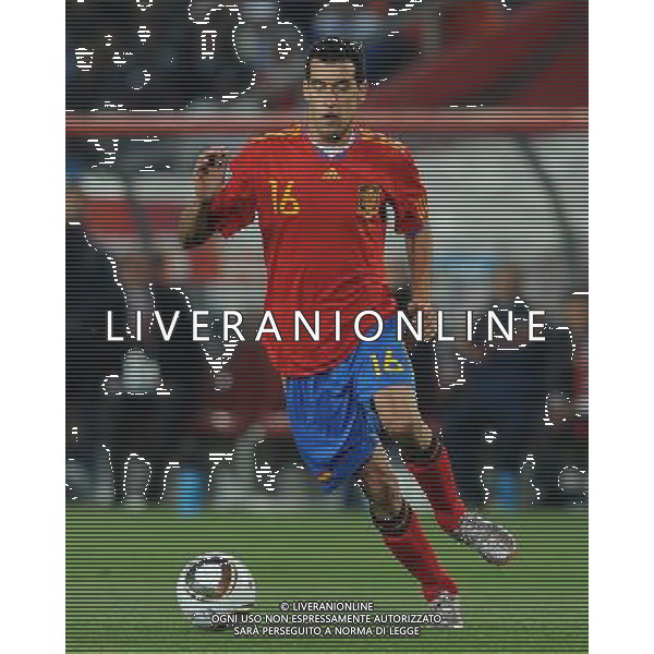 Fifa World Cup Sud Africa 2010 Match #32 Johannesburg (Ellis Park Stadium) - 21.06.2010 Spagna-Honduras Nella Foto:Sergio BUSQUETS /Ph.Vitez-Ag. Aldo Liverani