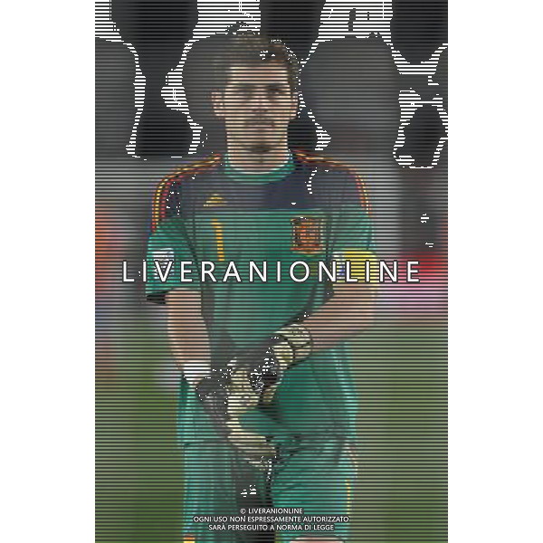 Fifa World Cup Sud Africa 2010 Match #32 Johannesburg (Ellis Park Stadium) - 21.06.2010 Spagna-Honduras Nella Foto:Iker CASILLAS /Ph.Vitez-Ag. Aldo Liverani