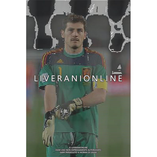 Fifa World Cup Sud Africa 2010 Match #32 Johannesburg (Ellis Park Stadium) - 21.06.2010 Spagna-Honduras Nella Foto:Iker CASILLAS /Ph.Vitez-Ag. Aldo Liverani