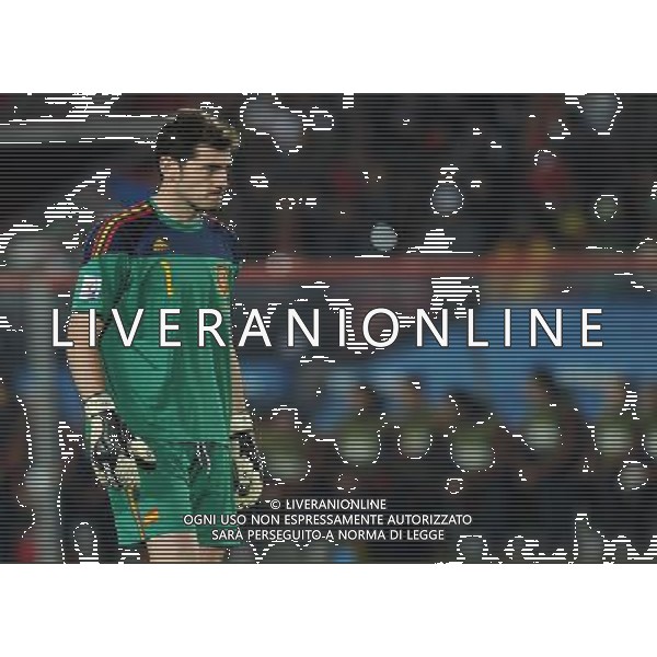 Fifa World Cup Sud Africa 2010 Match #32 Johannesburg (Ellis Park Stadium) - 21.06.2010 Spagna-Honduras Nella Foto:Iker CASILLAS /Ph.Vitez-Ag. Aldo Liverani