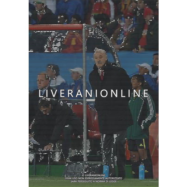 Fifa World Cup Sud Africa 2010 Match #32 Johannesburg (Ellis Park Stadium) - 21.06.2010 Spagna-Honduras Nella Foto:Vicente DEL BOSQUE /Ph.Vitez-Ag. Aldo Liverani