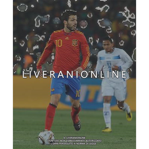 Fifa World Cup Sud Africa 2010 Match #32 Johannesburg (Ellis Park Stadium) - 21.06.2010 Spagna-Honduras Nella Foto:Cesc FABREGAS /Ph.Vitez-Ag. Aldo Liverani