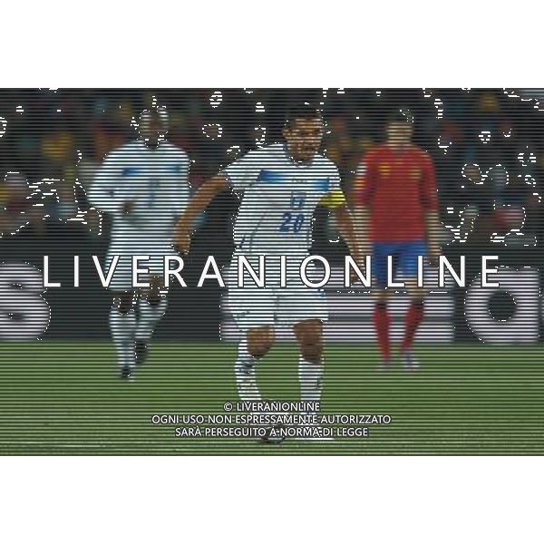 Fifa World Cup Sud Africa 2010 Match #32 Johannesburg (Ellis Park Stadium) - 21.06.2010 Spagna-Honduras Nella Foto:Amado GUEVARA /Ph.Vitez-Ag. Aldo Liverani