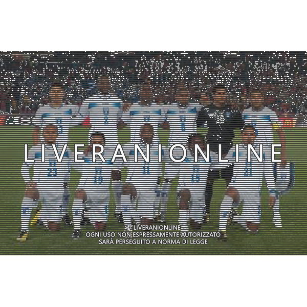 Fifa World Cup Sud Africa 2010 Match #32 Johannesburg (Ellis Park Stadium) - 21.06.2010 Spagna-Honduras Nella Foto:Honduras Squadra Formazione /Ph.Vitez-Ag. Aldo Liverani