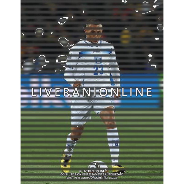 Fifa World Cup Sud Africa 2010 Match #32 Johannesburg (Ellis Park Stadium) - 21.06.2010 Spagna-Honduras Nella Foto:Sergio MENDOZA /Ph.Vitez-Ag. Aldo Liverani