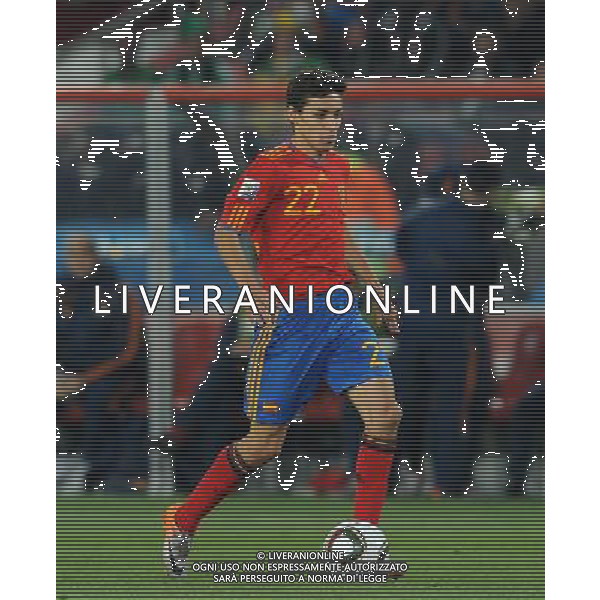 Fifa World Cup Sud Africa 2010 Match #32 Johannesburg (Ellis Park Stadium) - 21.06.2010 Spagna-Honduras Nella Foto:Jesus NAVAS /Ph.Vitez-Ag. Aldo Liverani
