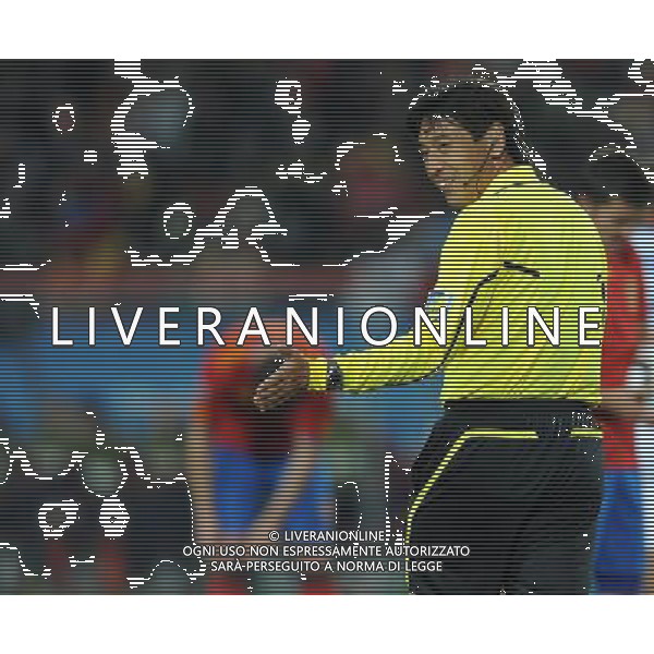 Fifa World Cup Sud Africa 2010 Match #32 Johannesburg (Ellis Park Stadium) - 21.06.2010 Spagna-Honduras Nella Foto:Yuichi NISHIMURA /Ph.Vitez-Ag. Aldo Liverani