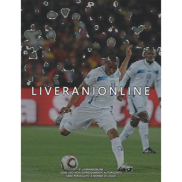 Fifa World Cup Sud Africa 2010 Match #32 Johannesburg (Ellis Park Stadium) - 21.06.2010 Spagna-Honduras Nella Foto:Wilson PALACIOS /Ph.Vitez-Ag. Aldo Liverani