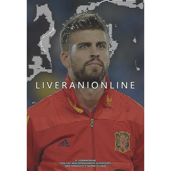 Fifa World Cup Sud Africa 2010 Match #32 Johannesburg (Ellis Park Stadium) - 21.06.2010 Spagna-Honduras Nella Foto:Gerard PIQUE /Ph.Vitez-Ag. Aldo Liverani