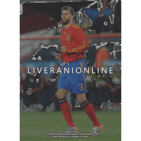 Fifa World Cup Sud Africa 2010 Match #32 Johannesburg (Ellis Park Stadium) - 21.06.2010 Spagna-Honduras Nella Foto:Gerard PIQUE /Ph.Vitez-Ag. Aldo Liverani