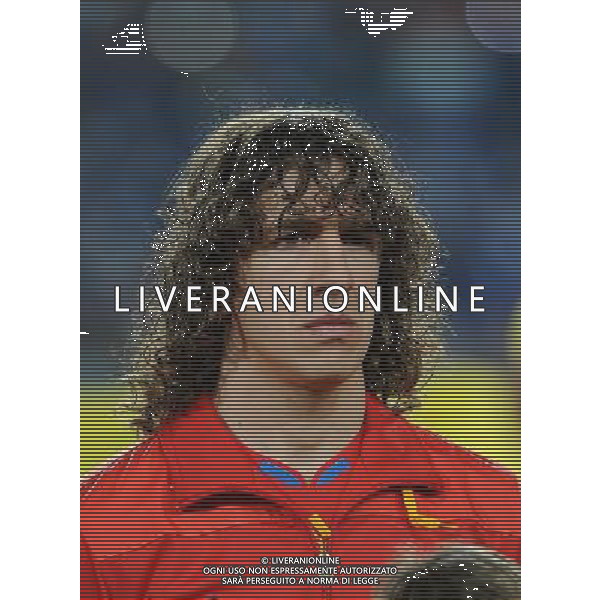 Fifa World Cup Sud Africa 2010 Match #32 Johannesburg (Ellis Park Stadium) - 21.06.2010 Spagna-Honduras Nella Foto:Carles PUYOL /Ph.Vitez-Ag. Aldo Liverani