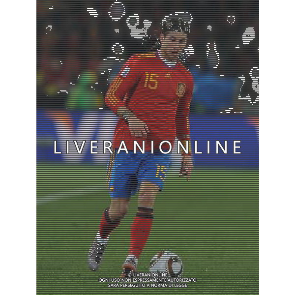 Fifa World Cup Sud Africa 2010 Match #32 Johannesburg (Ellis Park Stadium) - 21.06.2010 Spagna-Honduras Nella Foto:SERGIO RAMOS /Ph.Vitez-Ag. Aldo Liverani