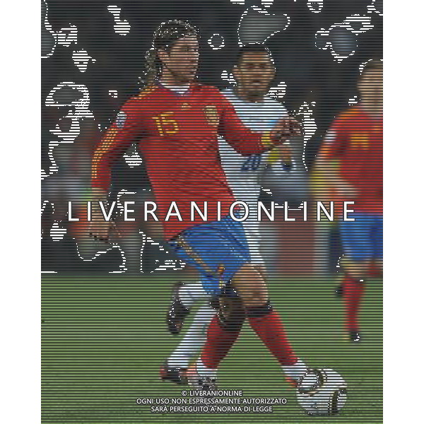 Fifa World Cup Sud Africa 2010 Match #32 Johannesburg (Ellis Park Stadium) - 21.06.2010 Spagna-Honduras Nella Foto:SERGIO RAMOS /Ph.Vitez-Ag. Aldo Liverani