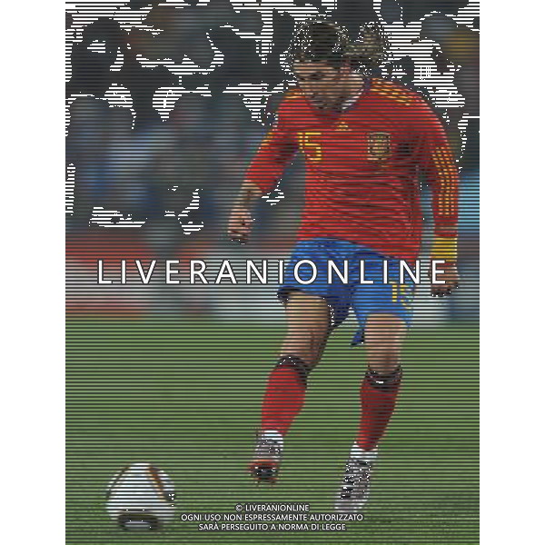 Fifa World Cup Sud Africa 2010 Match #32 Johannesburg (Ellis Park Stadium) - 21.06.2010 Spagna-Honduras Nella Foto:SERGIO RAMOS /Ph.Vitez-Ag. Aldo Liverani