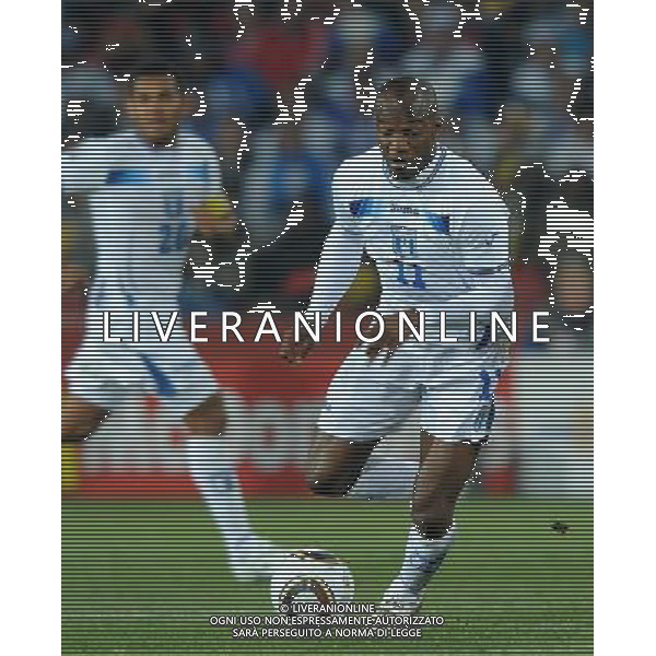 Fifa World Cup Sud Africa 2010 Match #32 Johannesburg (Ellis Park Stadium) - 21.06.2010 Spagna-Honduras Nella Foto:David SUAZO /Ph.Vitez-Ag. Aldo Liverani