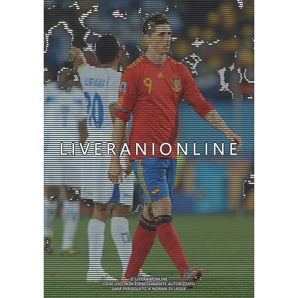 Fifa World Cup Sud Africa 2010 Match #32 Johannesburg (Ellis Park Stadium) - 21.06.2010 Spagna-Honduras Nella Foto:Fernando TORRES /Ph.Vitez-Ag. Aldo Liverani