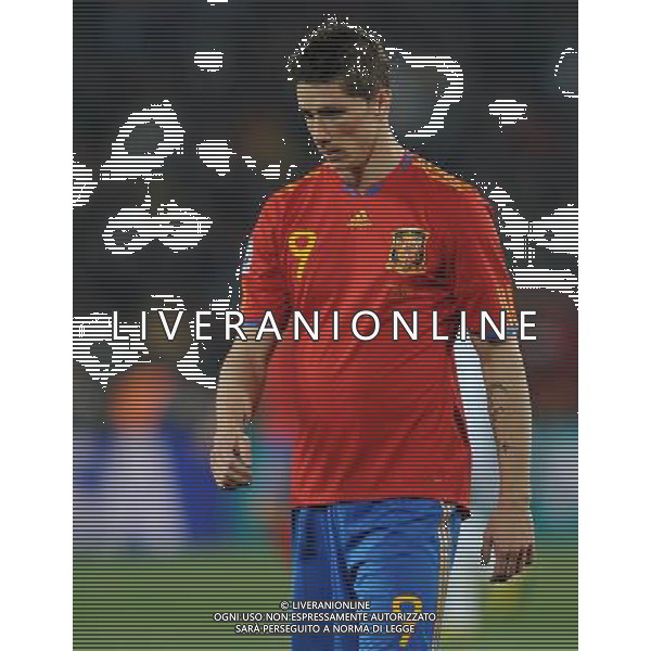 Fifa World Cup Sud Africa 2010 Match #32 Johannesburg (Ellis Park Stadium) - 21.06.2010 Spagna-Honduras Nella Foto:Fernando TORRES /Ph.Vitez-Ag. Aldo Liverani