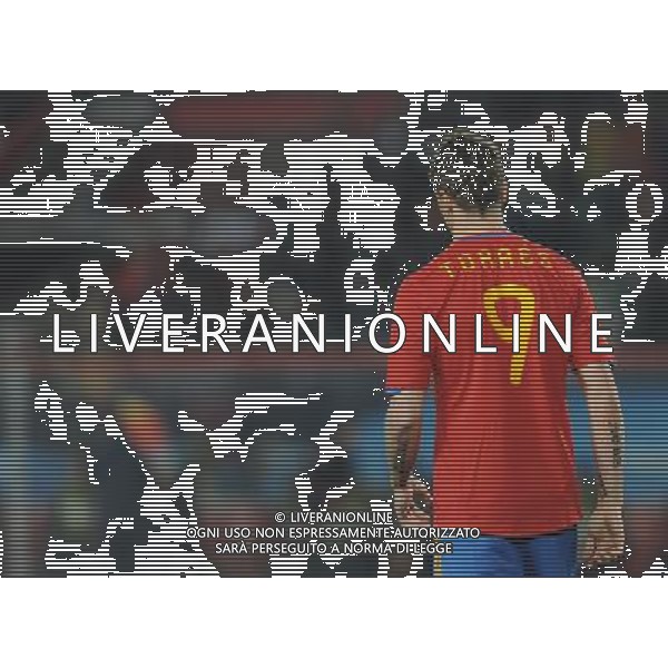 Fifa World Cup Sud Africa 2010 Match #32 Johannesburg (Ellis Park Stadium) - 21.06.2010 Spagna-Honduras Nella Foto:Fernando TORRES /Ph.Vitez-Ag. Aldo Liverani