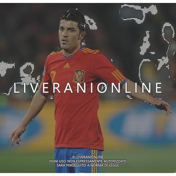 Fifa World Cup Sud Africa 2010 Match #32 Johannesburg (Ellis Park Stadium) - 21.06.2010 Spagna-Honduras Nella Foto:David VILLA /Ph.Vitez-Ag. Aldo Liverani