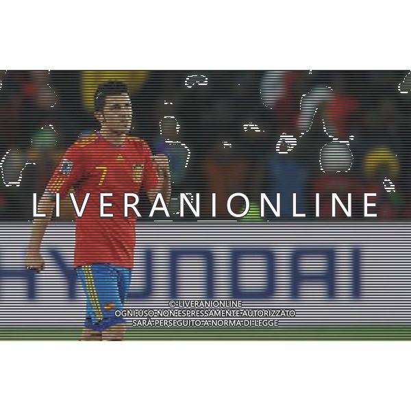 Fifa World Cup Sud Africa 2010 Match #32 Johannesburg (Ellis Park Stadium) - 21.06.2010 Spagna-Honduras Nella Foto:David VILLA /Ph.Vitez-Ag. Aldo Liverani